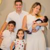 Wesley Safadão possui três filhos: Yhudy, Ysis e Dom