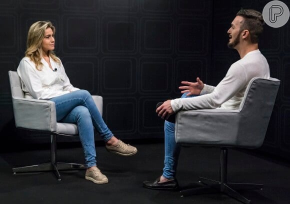 O 'Esporte Espetacular' exibiu a entrevista de Fernanda Gentil com Diego Hypolito na despedida da jornalista
