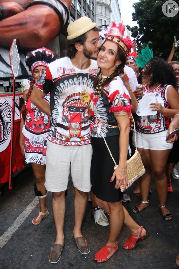 Depois de curtir o Carnaval do Rio com o namorado, Fátima e Túlio vão comemorar o Natal em Recife