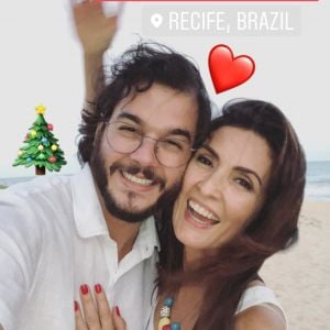 Natal com amor! Túlio Gadêlha vibra por feriado com Fátima Bernardes: 'Chegou!'