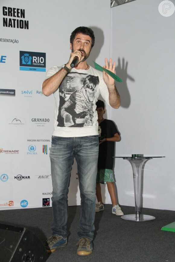 Eriberto Leão também esteve no evento Green Nation 2014