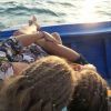 Angélica e a filha, Eva, aderiram ao penteado nagô durante viagem de férias pela África