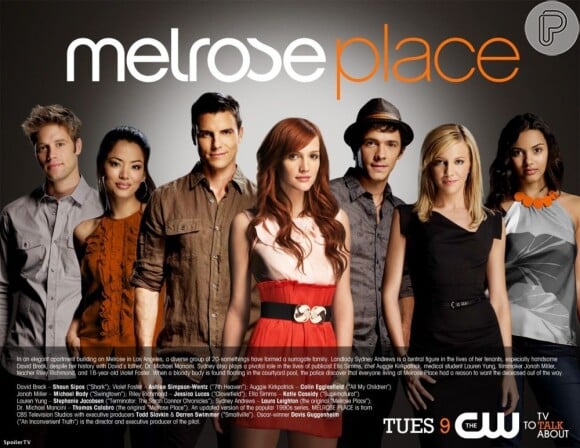 Em 2009, a série 'Melrose Place' ganhou nova versão na TV americana, mas sem muito sucesso. Ficou em apenas uma temporada de exibição nos EUA