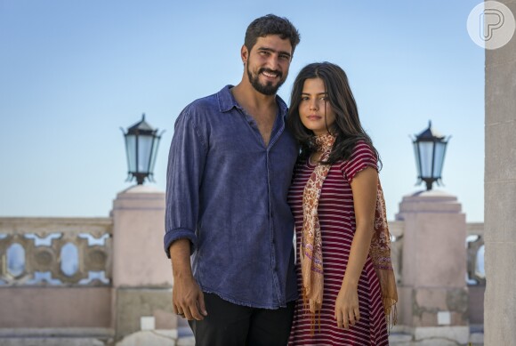 Renato Góes e Julia Dalavia serão os mocinhos Jamil e Laila na novela 'Órfãos da Terra', com estreia prevista para março de 2019