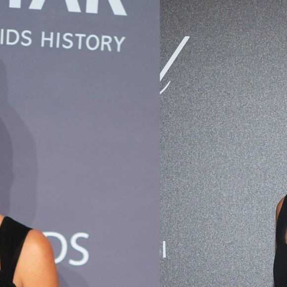Kourtney Kardashian repetiu look já usado por Bruna Marquezine para ir ao baile beneficente da amfAR, em Nova York, nos Estados Unidos, nesta quarta-feira, 06 de fevereiro de 2019