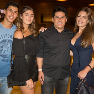 Famosos conferem a pré-estreia do filme 'Sai de Baixo', no Shopping Iguatemi, em São Paulo, na noite desta segunda-feira, 11 de fevereiro de 2019