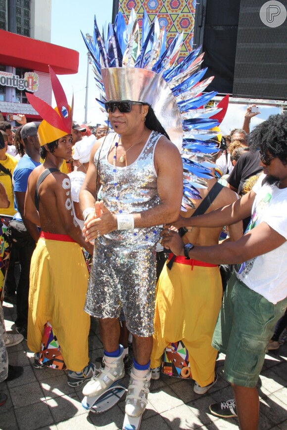 Carlinhos Brown troca Bahia por São Paulo no carnaval e protagoniza bloco infantil Ajayô Kids no dia 3 de março de 2019, às 10h, no Parque Ibirapuera