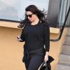 Kim Kardashian exibe barriguinha de grávida