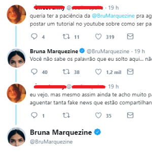 Bruna Marquezine desabafa sobre onda de fake news