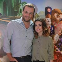 Manu Gavassi e Rodrigo Lombardi divulgam animação 'A Lenda de Oz', em São Paulo