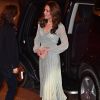 O vestido verde claro de lurex usado por Kate Middleton é da grife italiana Missoni