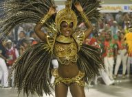 Musa no Carnaval, Erika Januza diz que namorado quase não a viu: 'Só por foto'