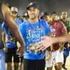 Neymar marcou presença no Carnaval do Rio de Janeiro