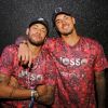 Neymar e Gabriel Medina posaram para fotos em camarote carioca