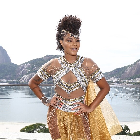 Ludmilla lamentou confusão que fez encerrar antes da hora o seu bloco de carnaval 'Frevo da Lud'