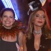 Debora Bloch e Maria Padilha se encontraram no Baile da Arara nesta terça-feira de carnaval, 5 de março de 2019