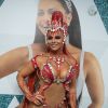 Viviane Araújo desfila no Carnaval há 12 anos