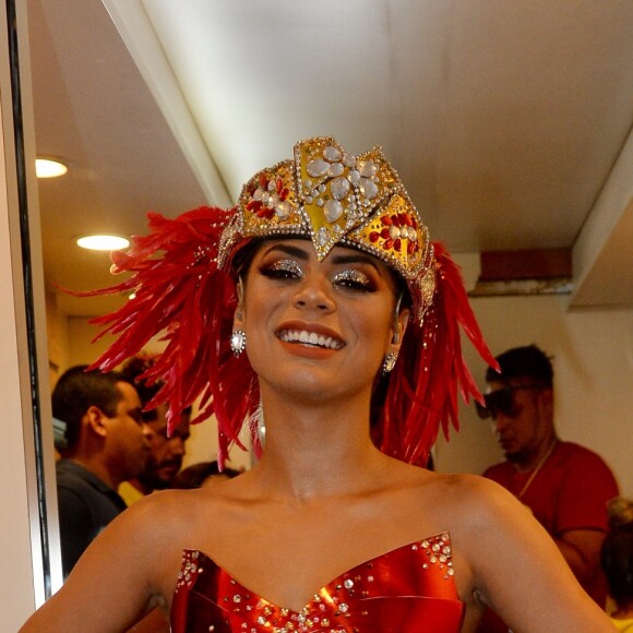 Lexa foi enganada por produtor de bloco em São Paulo neste domingo, 10 de março de 2019