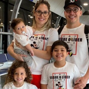 Wesley Safadão foi elogiado por seguidores pela relação que tem com os filhos: 'Bonito ver o cuidado que você tem'