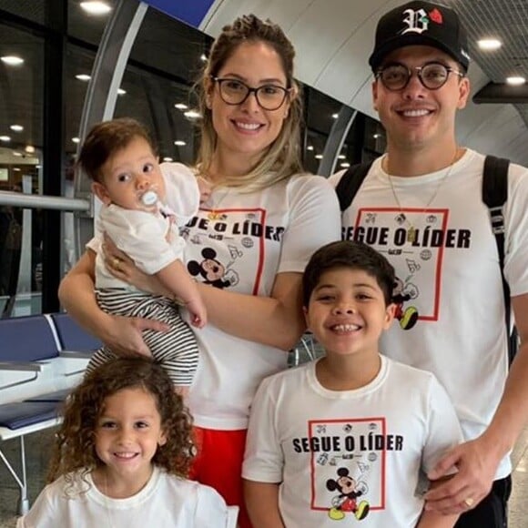 Wesley Safadão foi elogiado por seguidores pela relação que tem com os filhos: 'Bonito ver o cuidado que você tem'