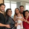 Sabrina Sato e Duda Nagle postam foto em família com Zoe