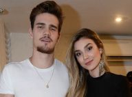 Irmã de Luan Santana, Bruna prestigia show do irmão e leva namorado. Fotos!