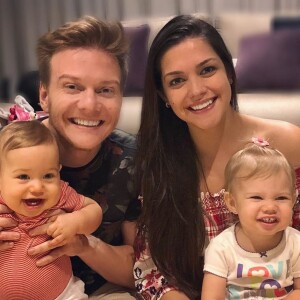 Thais Fersoza falou sobre a rotina com os filhos, Melinda e Teodoro, em entrevista