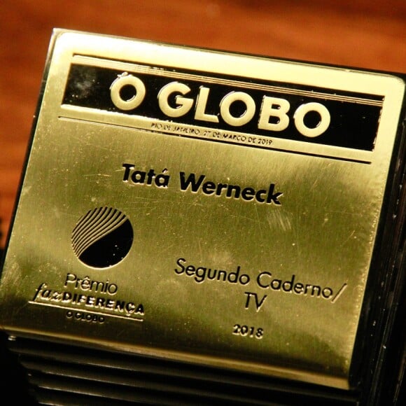 Tatá Werneck foi escolhida destaque da TV em 2018