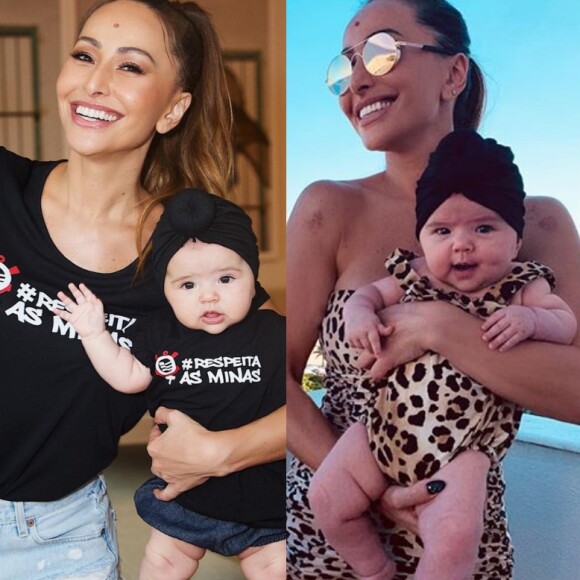 Sabrina Sato e Duda Nagle comemoram os 4 meses da filha, Zoe, nesta sexta-feira, dia 29 de março