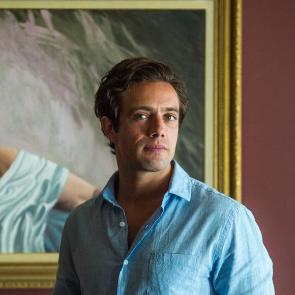 Rafael Cardoso mostrou o novo visual após terminar de gravar a novela 'Espelho da Vida'