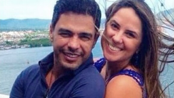 Zezé Di Camargo parabeniza e se declara à namorada, Graciele Lacerda: 'Te amo'