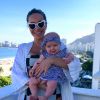 Em 2019, Sabrina Sato trouxe Zoe, com 3 meses de vida, para o Rio de Janeiro para o Carnaval
