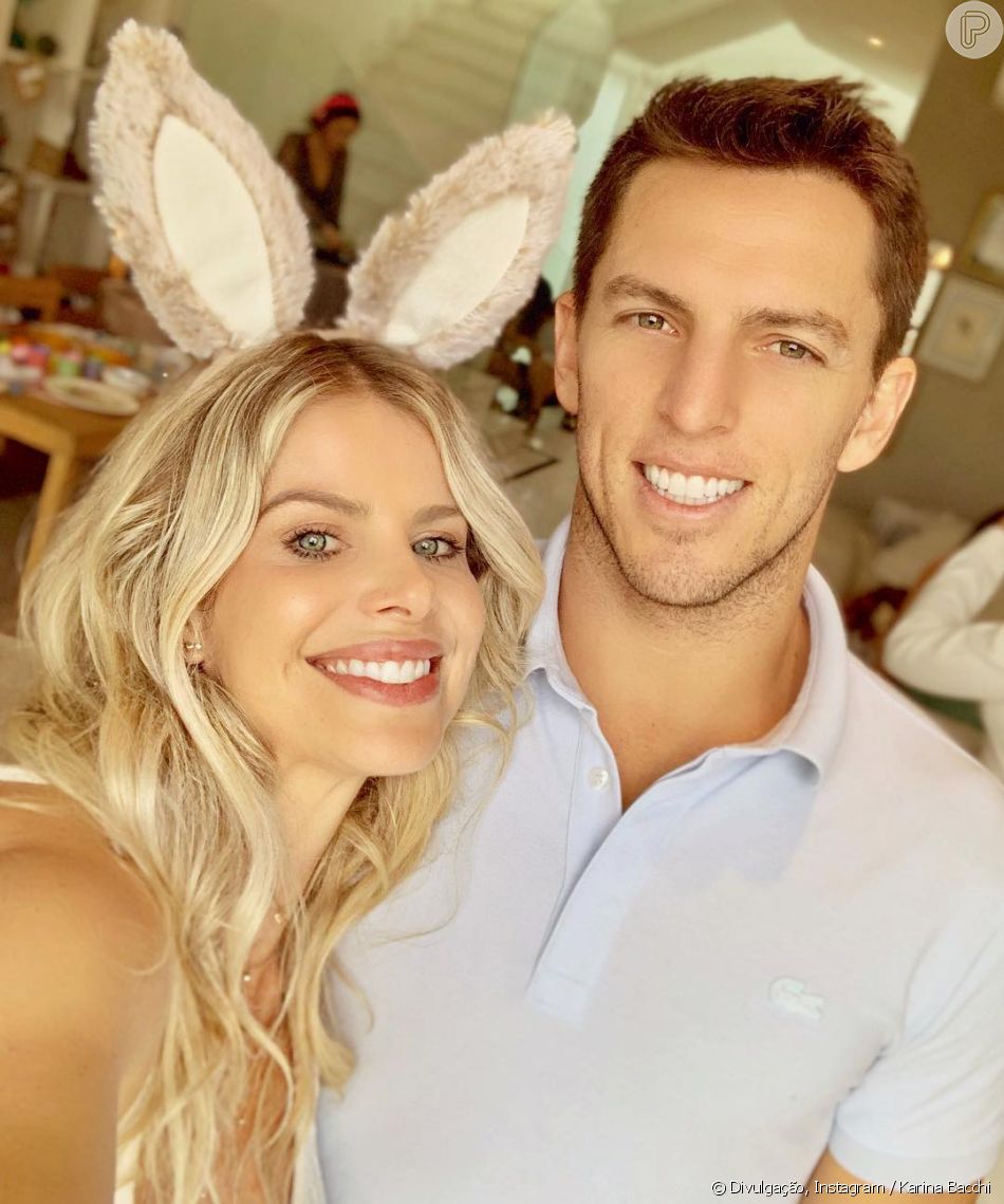 Karina Bacchi é casada com o empresário Amaury Nunes - Purepeople