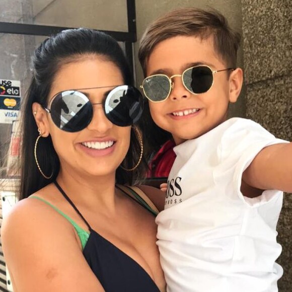 Simone responde crítica sobre vídeo do filho, Henry, rezando: 'Amor de Deus'