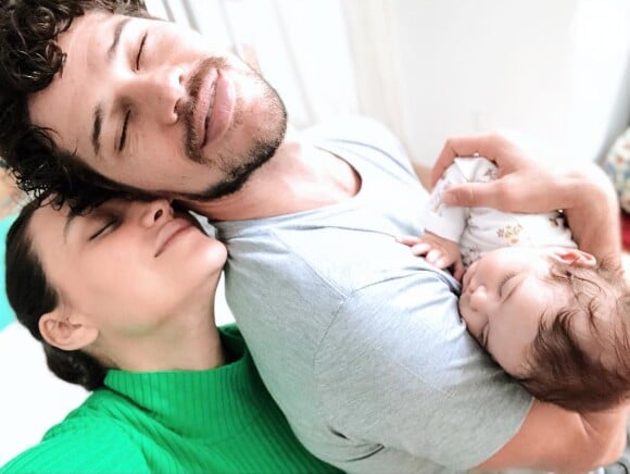 Débora Nascimento e José Loreto são pais de Bella, de 1 ano