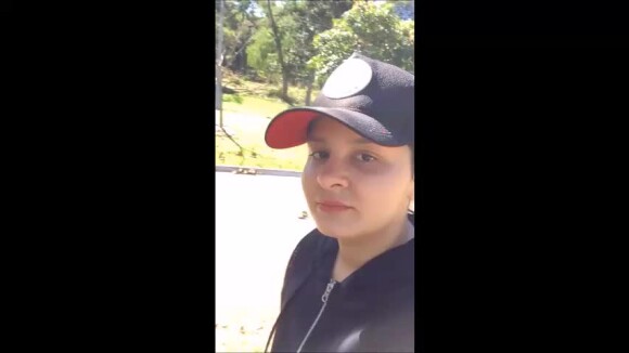 Sem make, Maiara mostrou caminhada em vídeo no Instagram nesta quinta-feira, 30 de maio de 2019