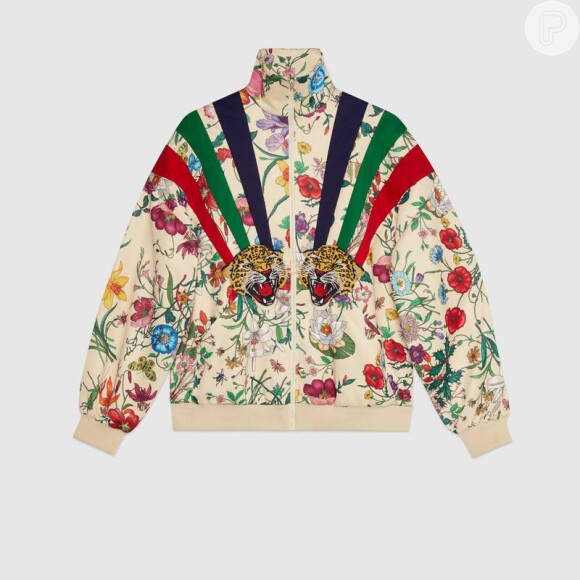 Preta Gil usou jaqueta com patches de $ 3,200 da Gucci em evento
