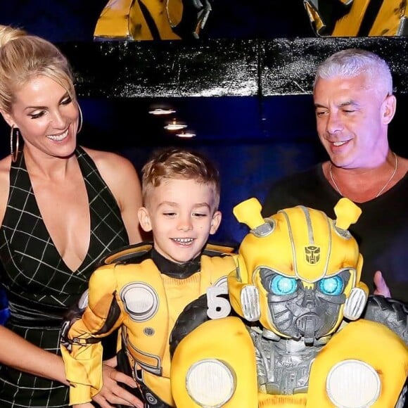 Ana Hickmann e Alexandre Correa são pais de Alexandre Jr, de 5 anos