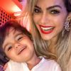 Kelly Key compartilhou várias fotos do filho caçula, Artur, de 2 anos, fruto do seu casamento com o empresário Mico Freitas