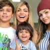 Kelly Key foi comparada aos filhos, Suzanna Freitas, Vitor Freitas e Artur: 'Todos a sua cara'