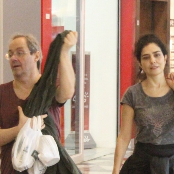 Juntos! Letícia Sabatella assumiu namoro com Daniel Dantas neste domingo, 9 de junho de 2019