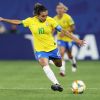 Marta marcou o gol que garantiu a classificação do Brasil para a próxima fase da Copa do Mundo