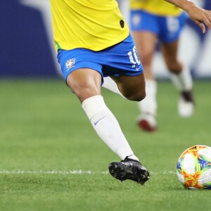 Marta marcou o gol que garantiu a classificação do Brasil para a próxima fase da Copa do Mundo