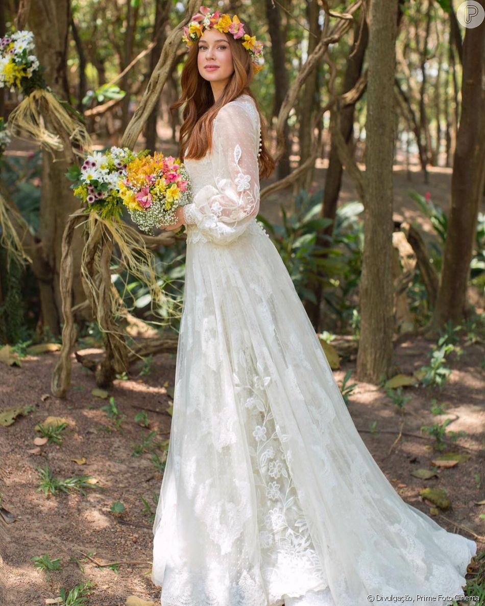 vestidos delicados para casamento