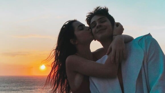 João Guilherme aproveita viagem romântica com Jade Picon na Grécia: 'Sol e amor'