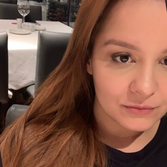 'E a ruiva que existe em mim retorna', disse Maiara