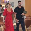 Juliana Paes e o marido assistiram o filme 'O Rei Leão' nesta quarta-feira, 24 de julho de 2019