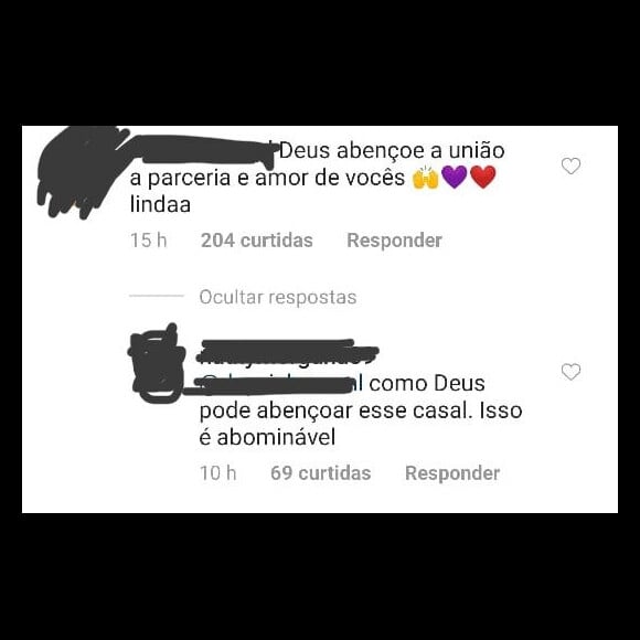 Ludmilla rebate críticas no Instagram