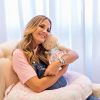 Ticiane Pinheiro ganhou bonecos que imitam bonecos de gengibre para decorarem o quartinho de sua filha caçula, Manuella, nascida dia 12 de julho de 2019