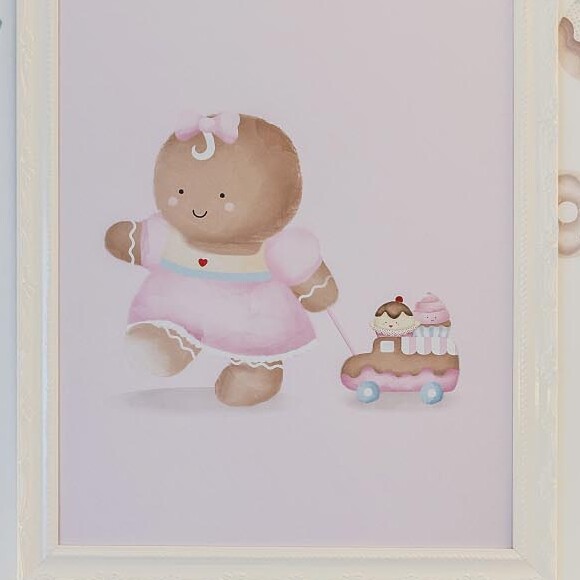 Filha de Ticiane Pinheiro e Cesar Tralli, Manuella, nascida no dia 12 de julho de 2019, ganhou quartinho que tem como tema 'Família Biscoito'